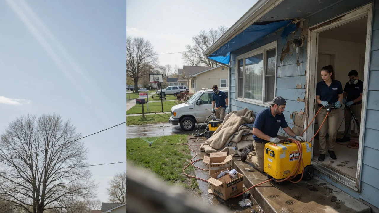 Basement Flood Cleanup in Tilly, AR near me